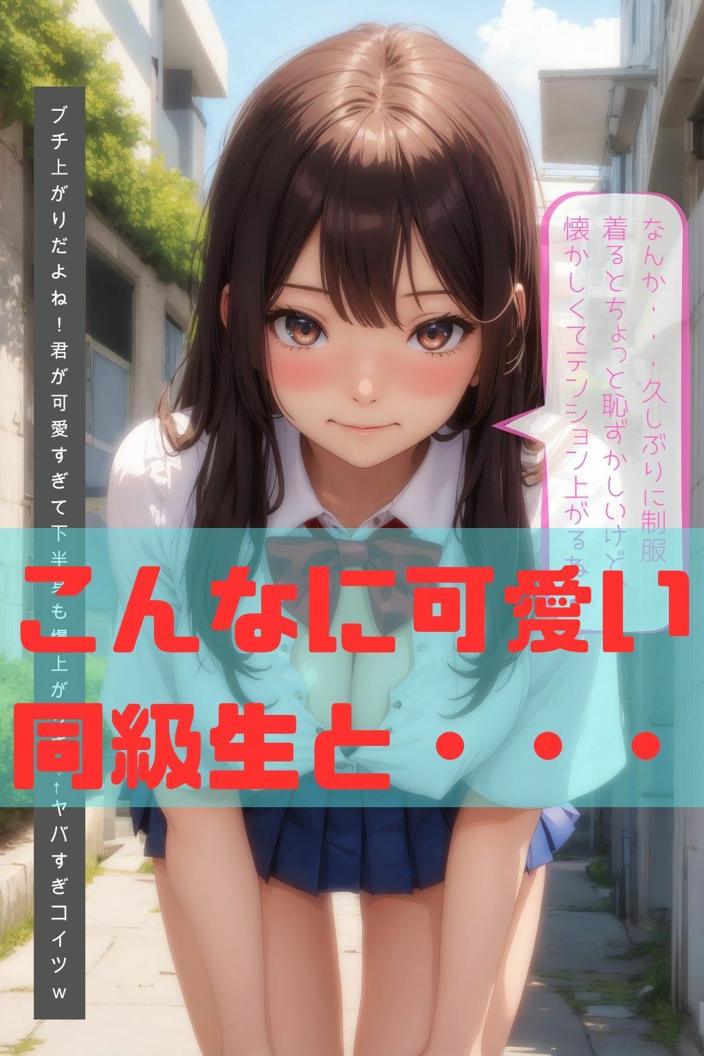 サンプル画像2:もしも二人であの頃に戻ったら・・・〜3年ぶりのコスプレデート〜(愛田蜂ぷるるぅん) [d_293949]