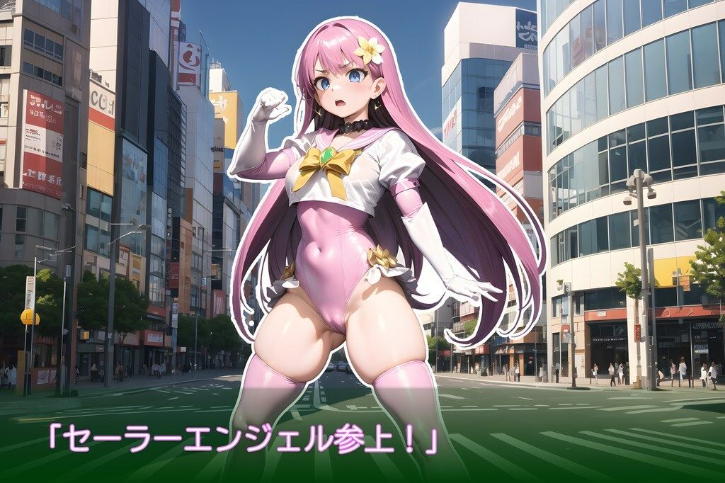 サンプル画像1:変身ヒロイン敗北CG集 セーラーエンジェル編(AI魔法少女) [d_294039]