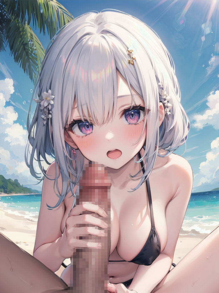 サンプル画像1:巨乳水着HCG集(Shotgun Bride) [d_294072]