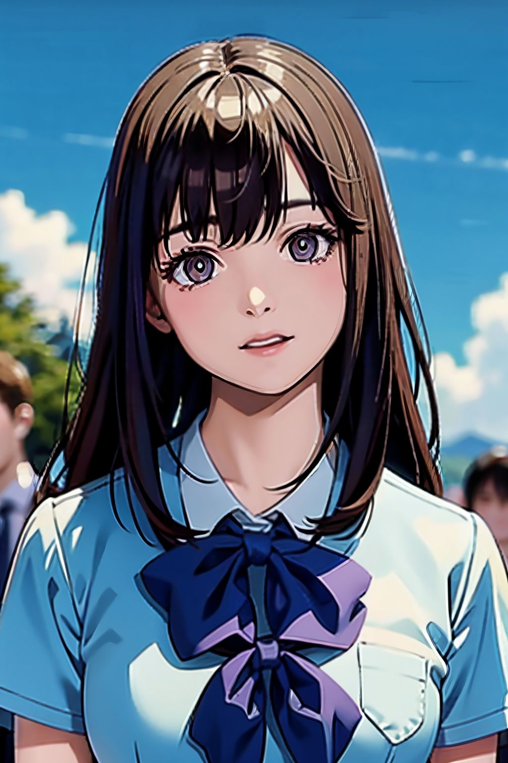 サンプル画像3:母乳制服女子と淫らなエッチ(AIAV女優) [d_294117]