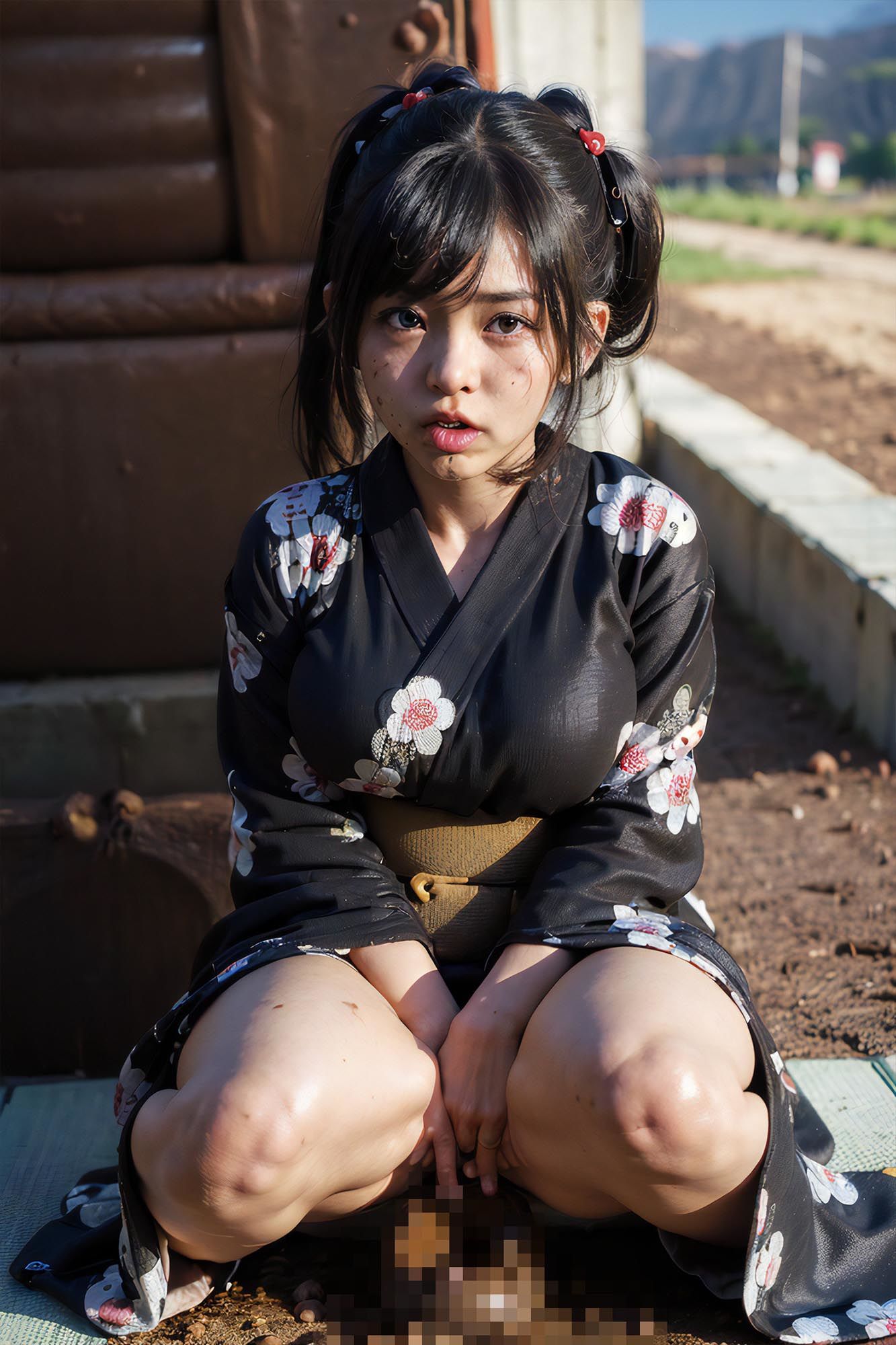 サンプル画像2:スカトロマンティック Vol.9 浴衣編(Artificial Maniacs) [d_294188]