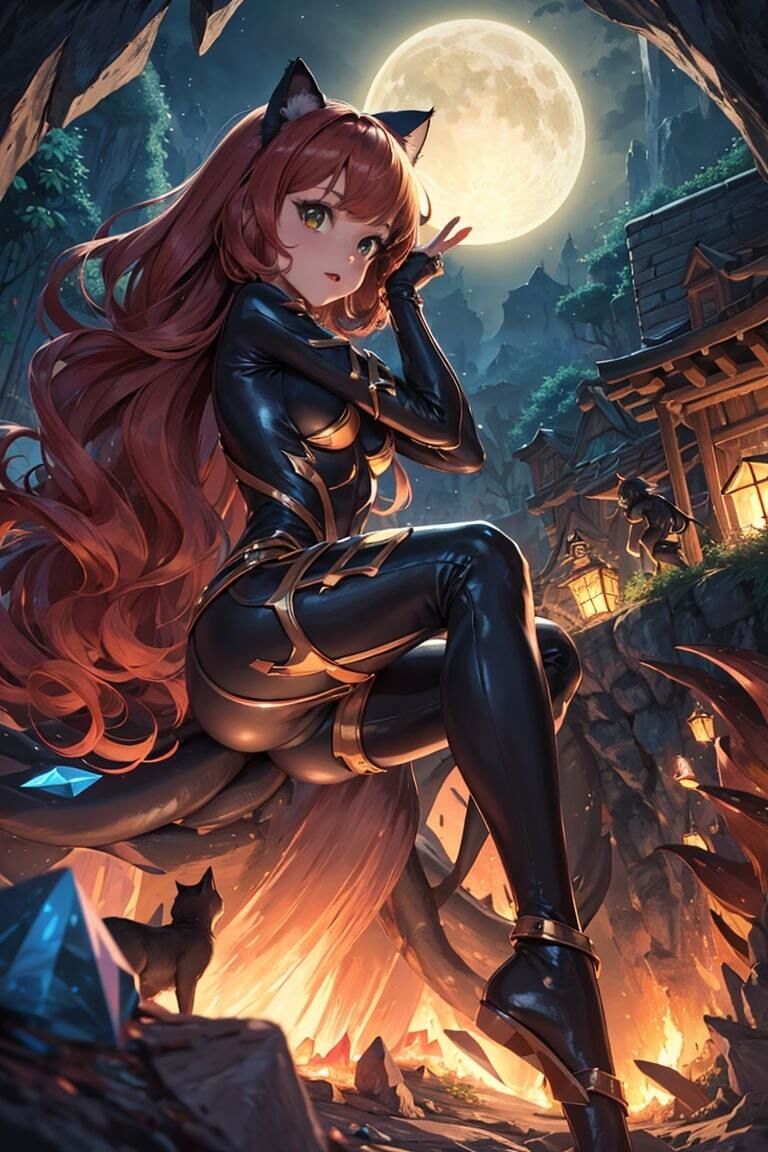 サンプル画像2:怪盗少女ファントムキャット(ミリ子) [d_294209]