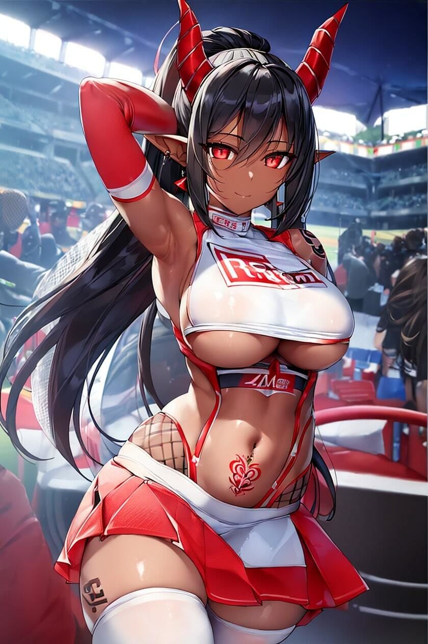 サンプル画像4:淫魔化レースクイーン(pandamwd) [d_294279]