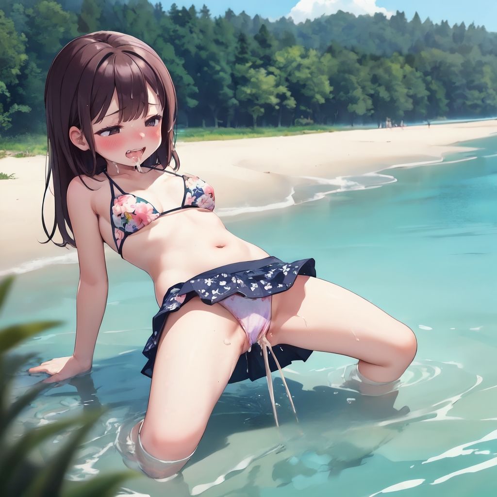 サンプル画像3:白濁クジラ娘(かわうそ団地) [d_294406]