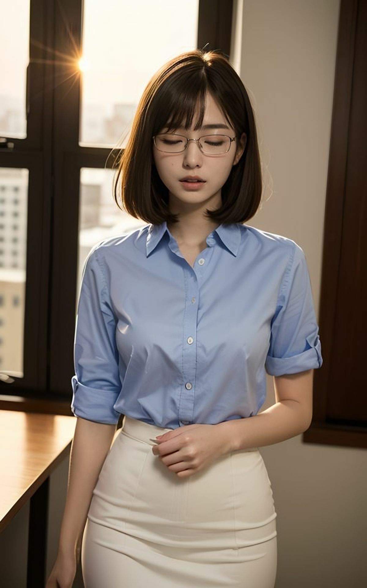 サンプル画像1:同僚の美女といけない関係に(unrealgirlfriend) [d_294442]