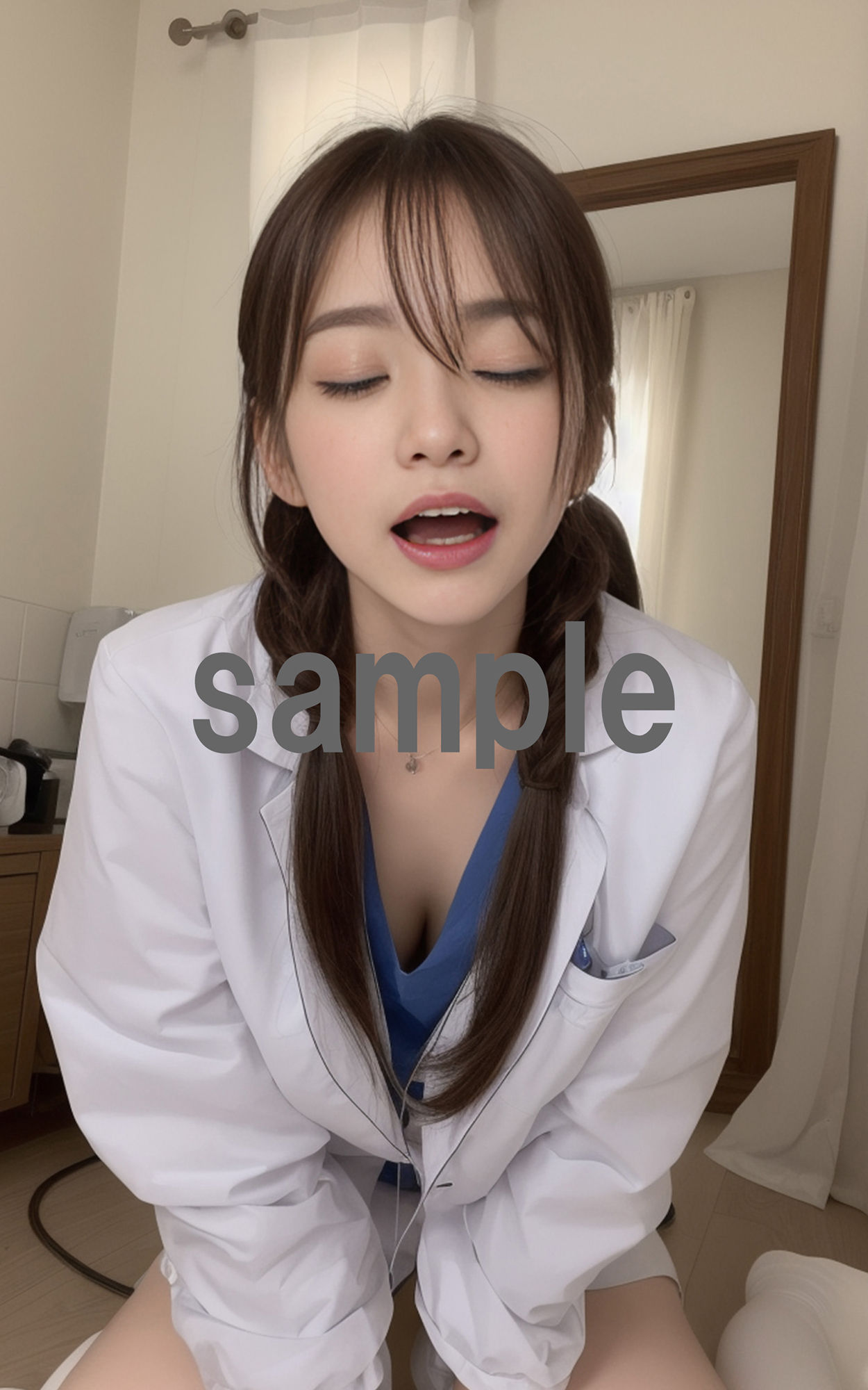 サンプル画像5:【全498枚】病棟 -医療従事者- AIで描く究極の美女達-(AIで絶世の美女を作る) [d_294520]