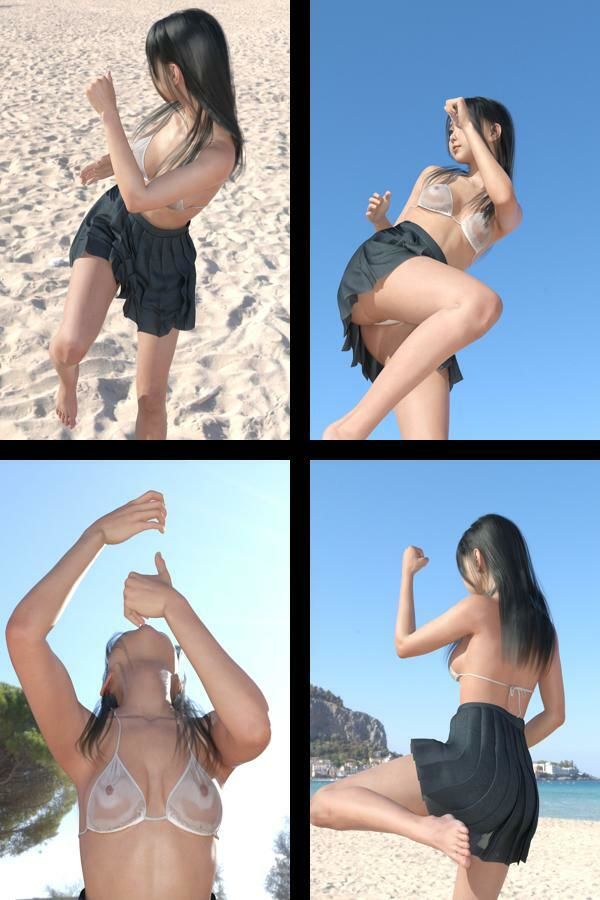 【+All】『理想の彼女を3DCGで作ります』から生まれたバーチャルアイドル「櫛田沙綾(くしださあや)」のJK風写真集:JK_09の画像1