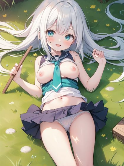 サンプル画像3:ロリコン美少女陵●の森(梵天) [d_294620]