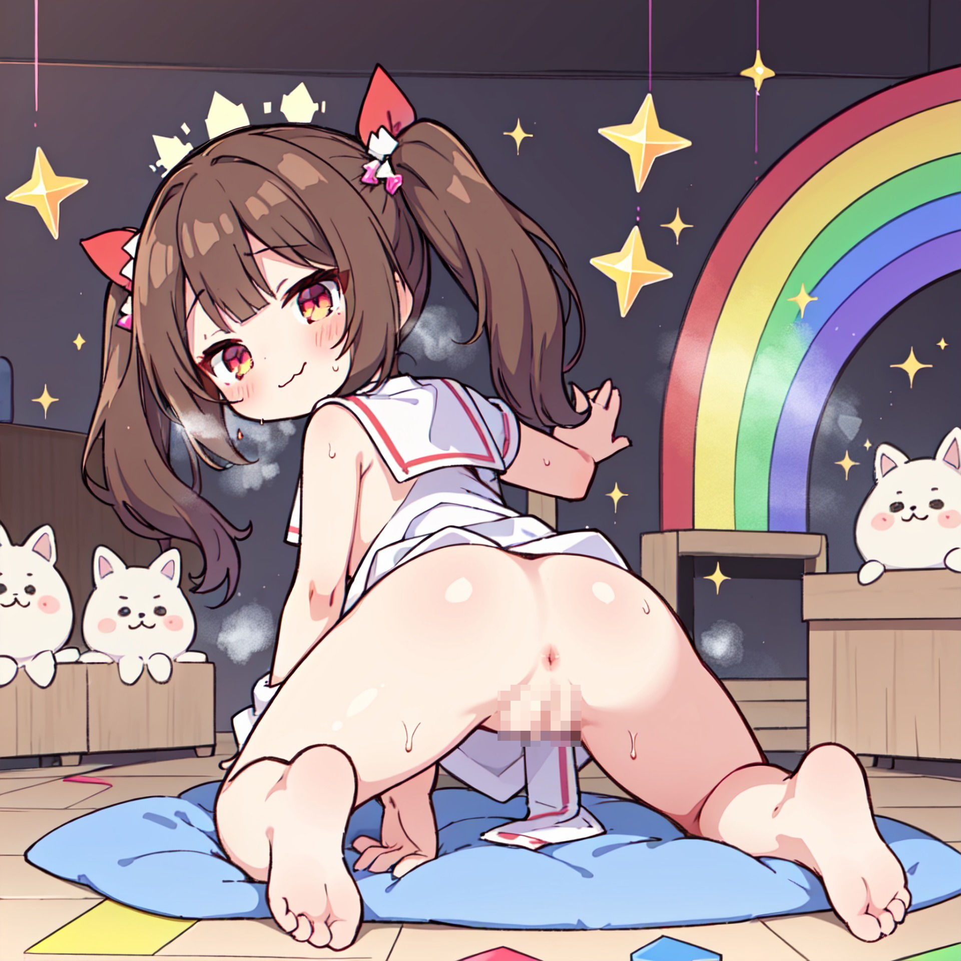 【AI作品】ぷにスジお尻これくしょん(562枚!)
