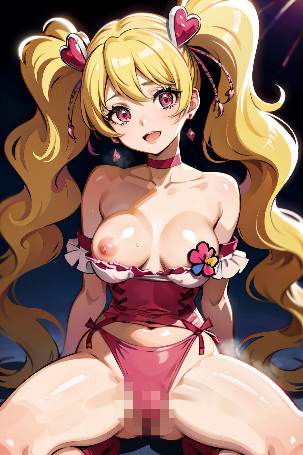 サンプル画像1:フレッシュな美女たちのプリプリキュアキュア(AIアニメクラブ) [d_294674]