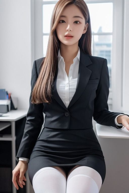 サンプル画像5:同僚の「パンスト」が気になる AIグラビア写真集(みつきちゃん) [d_294741]