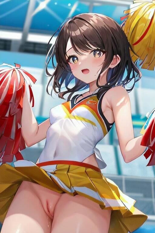 サンプル画像3:チア少女(Cosplay) [d_294785]