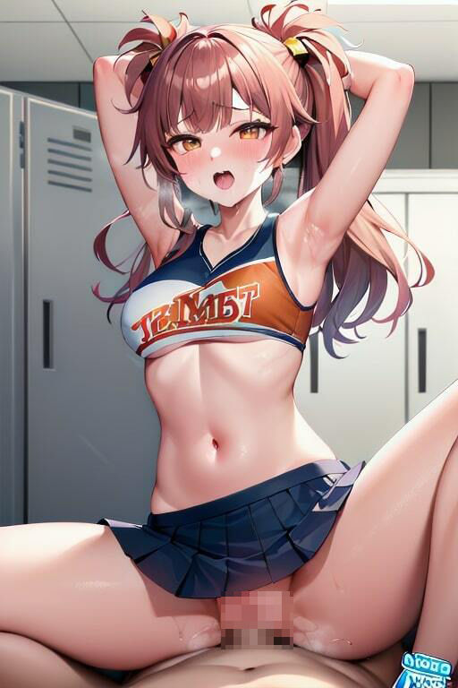 サンプル画像5:チア少女(Cosplay) [d_294785]