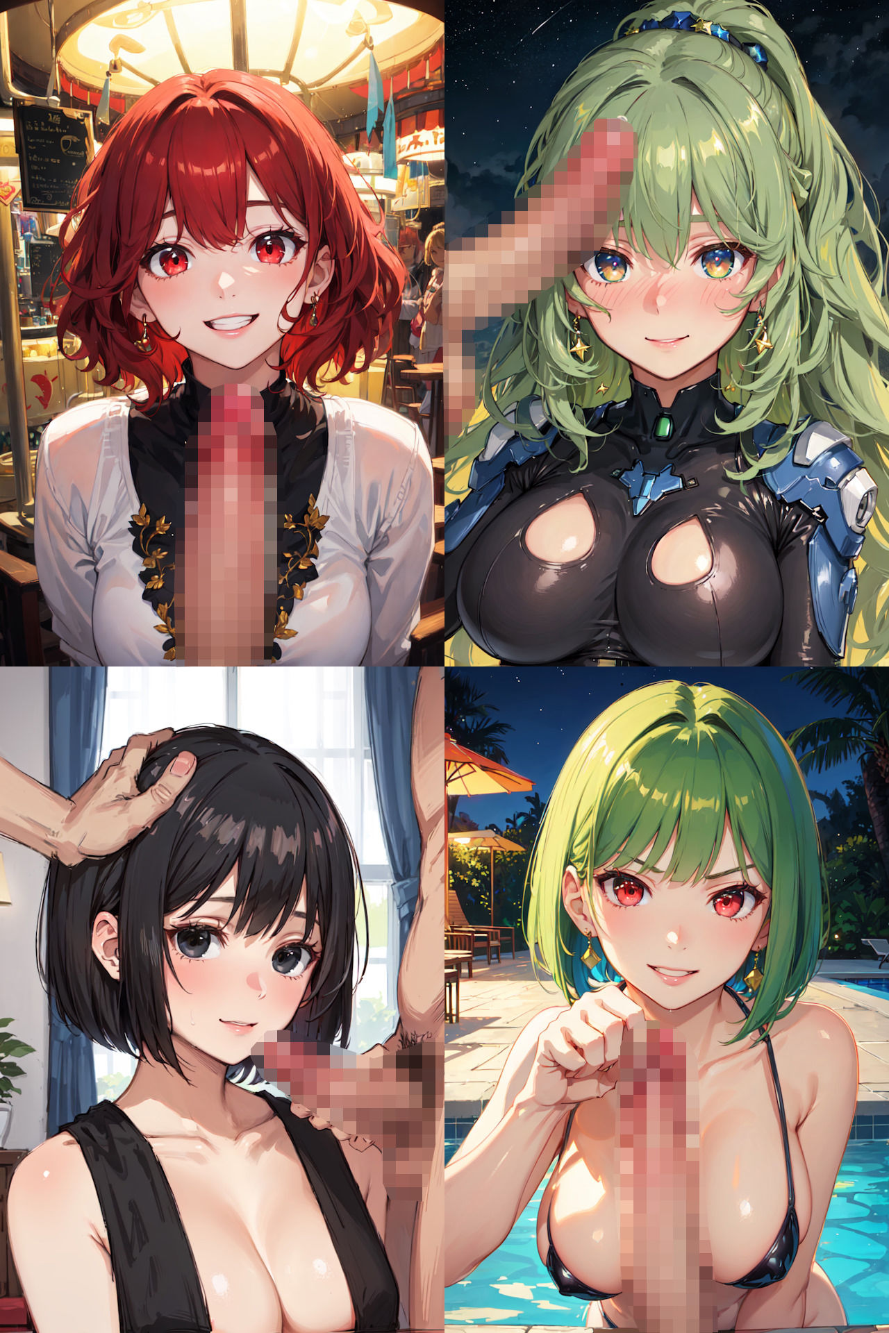 サンプル画像1:おしゃぶりフェラチオガール 〜カリ責めの自由〜(Trash Glider) [d_294859]