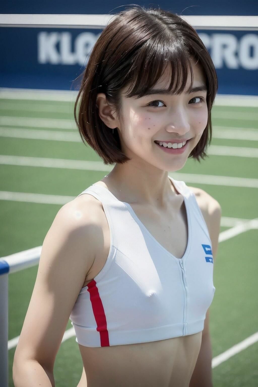 サンプル画像3:貧乳女子陸上(あい日記) [d_294873]