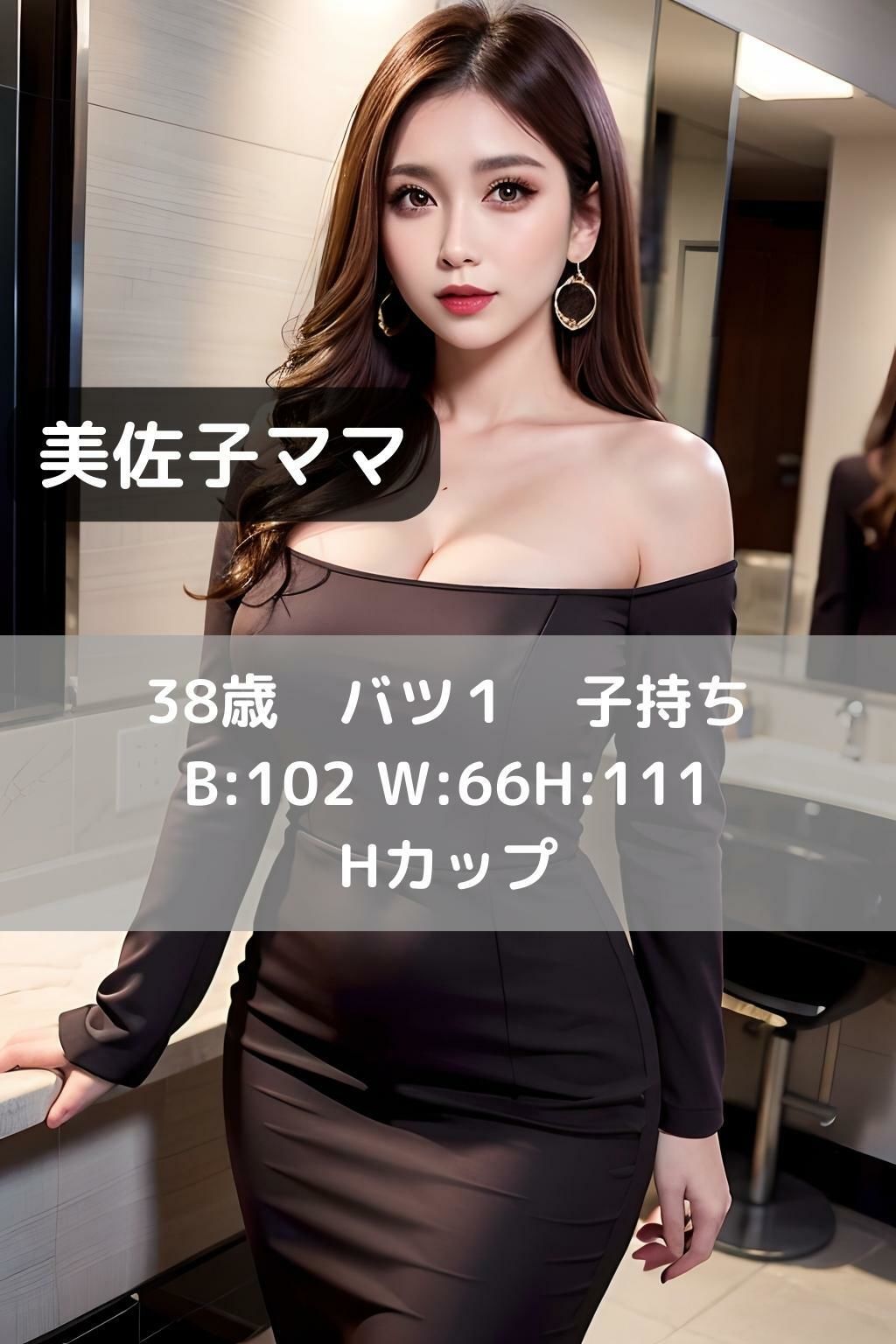 サンプル画像1:むちむち爆乳スナックママ（Hカップ）(AI美熟女) [d_294915]