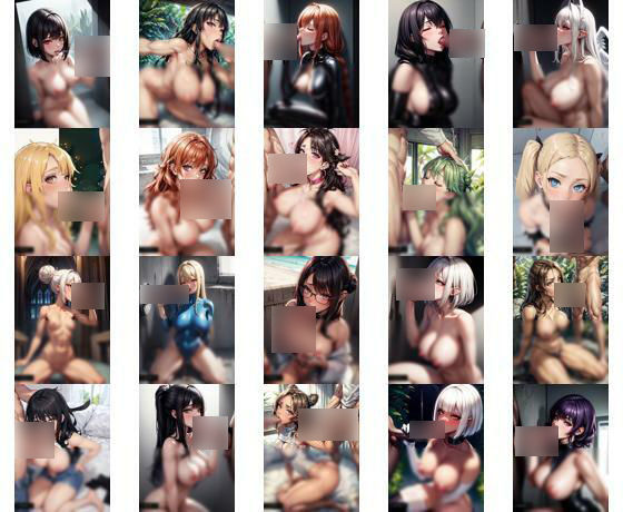 サンプル画像1:さまざま フェラ(えーあいぱたーん) [d_294920]