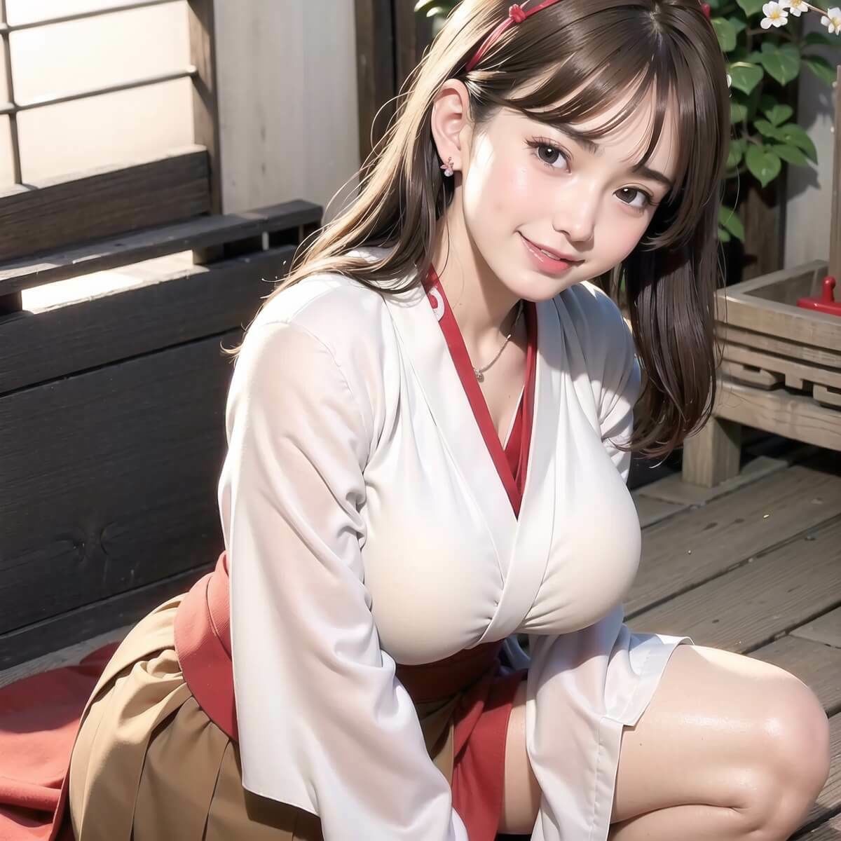 サンプル画像5:神聖巫女様と中出しエッチ！【豪華215枚収録！！】(夏目神社) [d_294965]