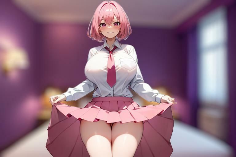 サンプル画像1:AIアニメーション_制服彼女と騎乗位セックス(エイアイイラストレーター) [d_294983]