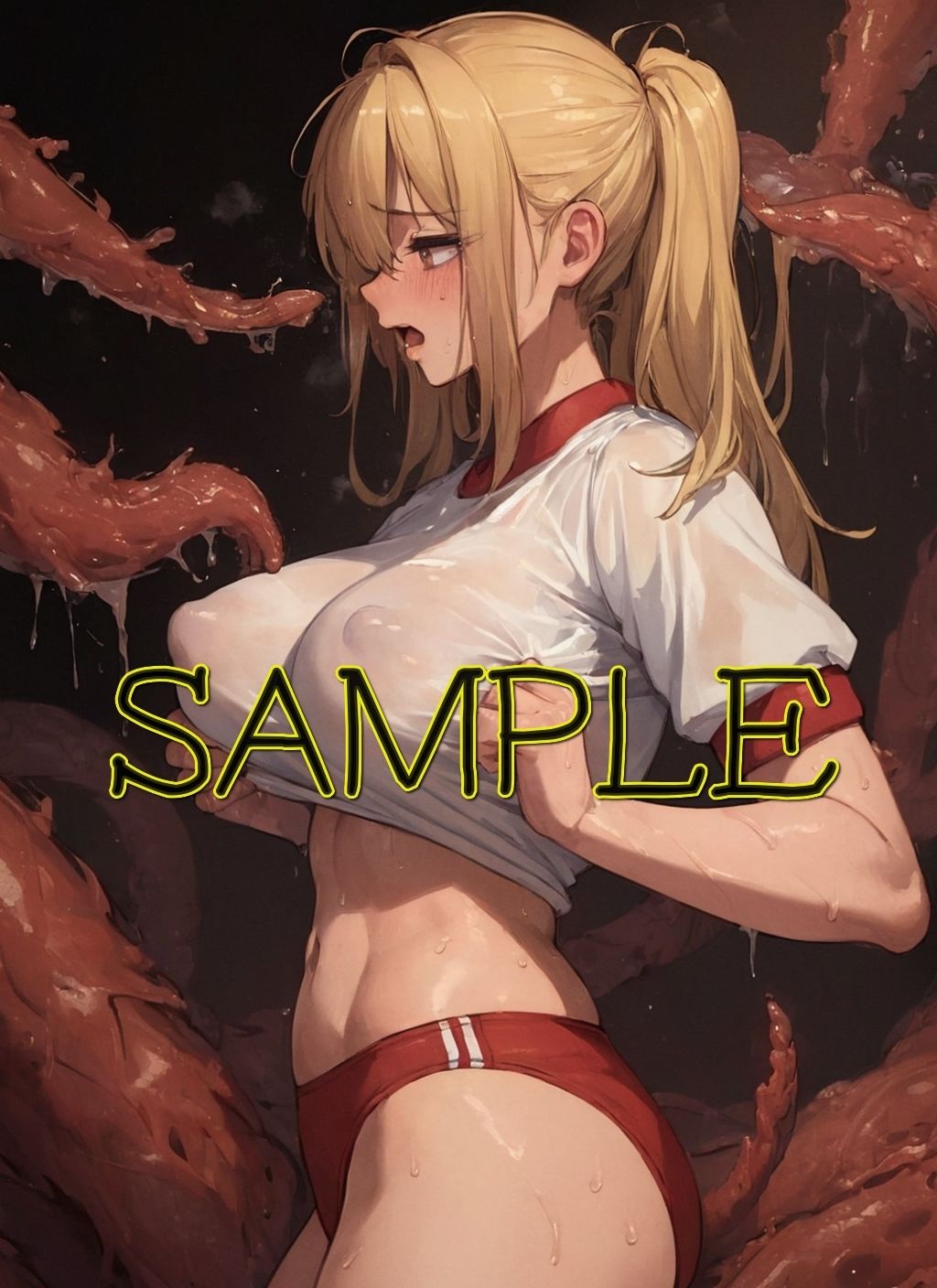 サンプル画像4:触手います。(ショックしゅう) [d_294998]