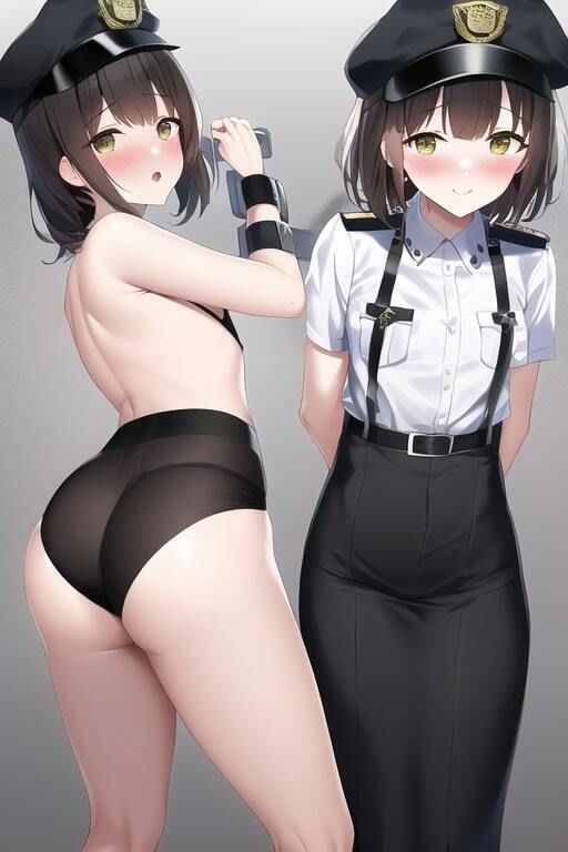 サンプル画像5:コスプレ大好きな貧乳JKが警察官に変身するも逆に身体検査されてしまう集(変態ベイビー) [d_295025]