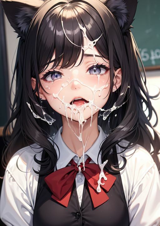 サンプル画像1:高画質！ケモ耳女子●●はぶっかけられたい！！(AI LAB SL) [d_295158]