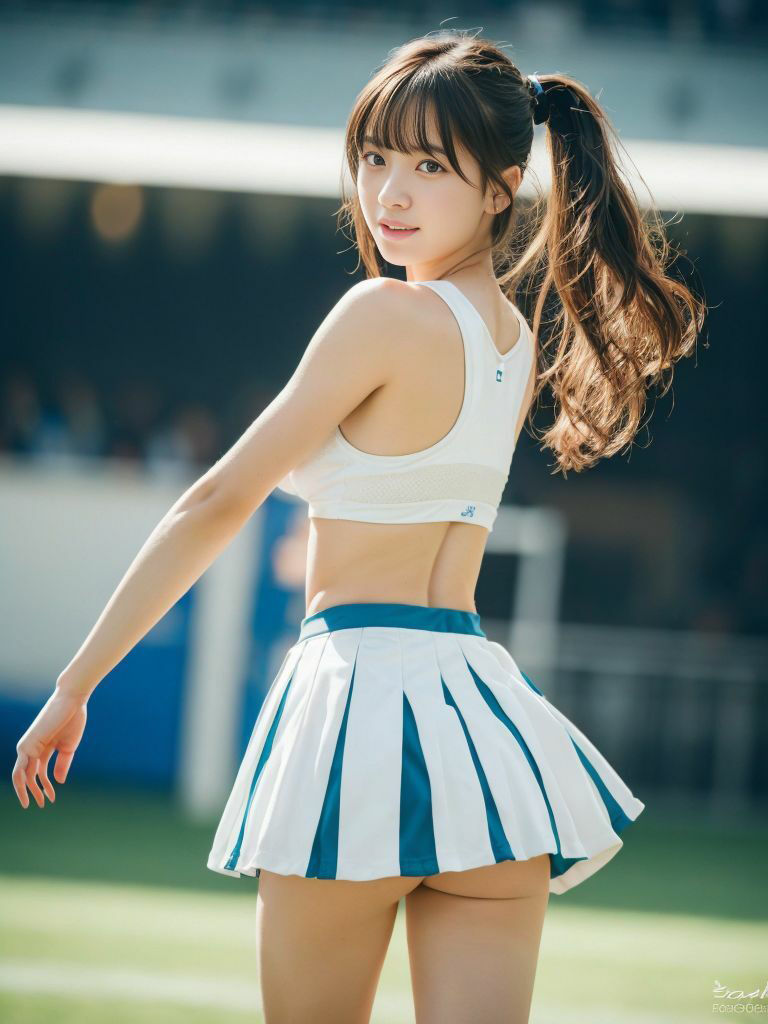 サンプル画像3:チアガール写真集(スクランブルミートボール) [d_295171]