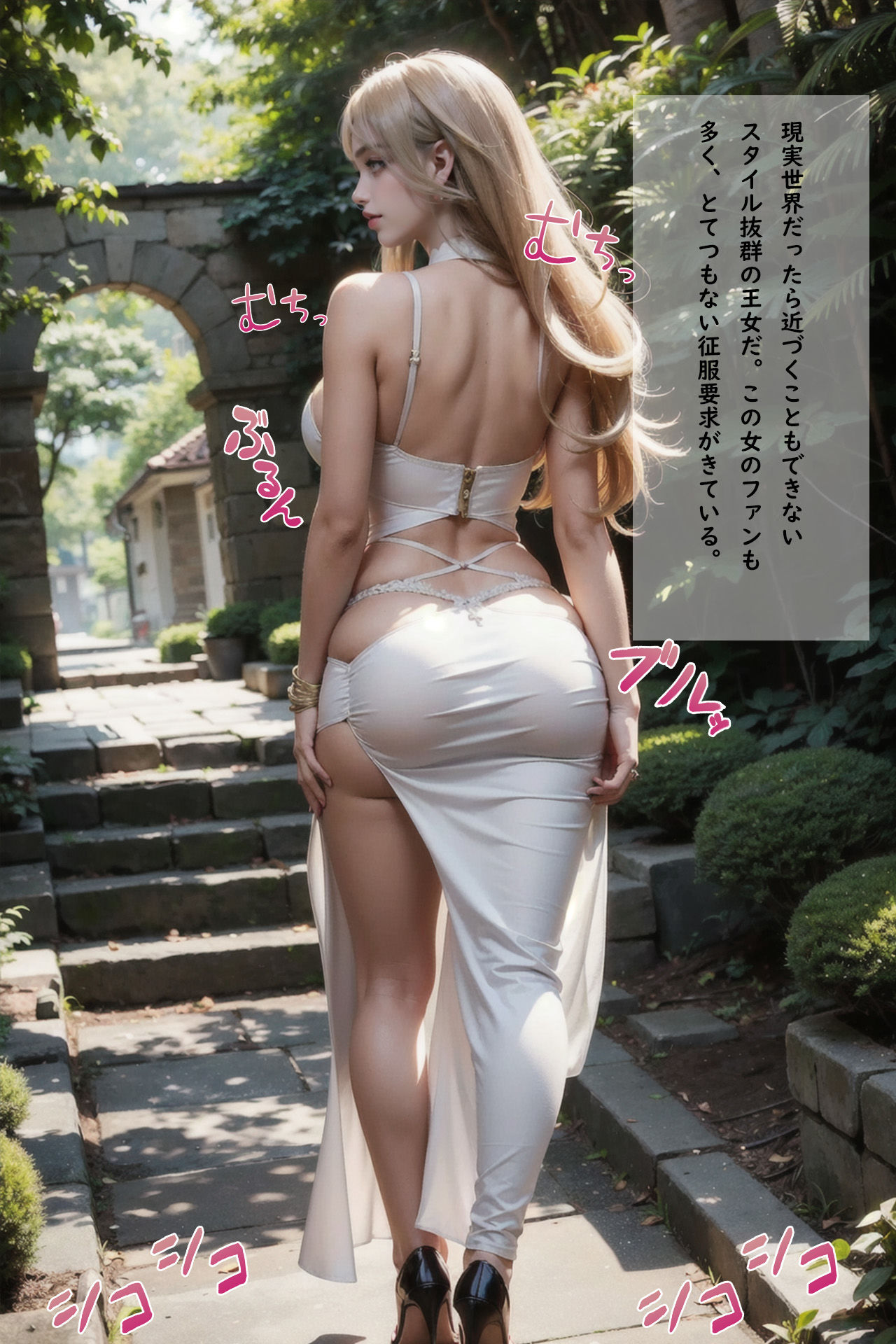 サンプル画像4:異世界でヤりたい放題！巨乳貴族の征服マナー(AIPradise) [d_295338]