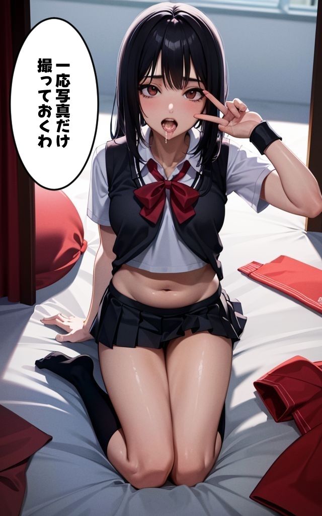 サンプル画像5:【擬音・セリフ付き】パパ活女子〇生の淫らな放課後(AIななせ) [d_295475]