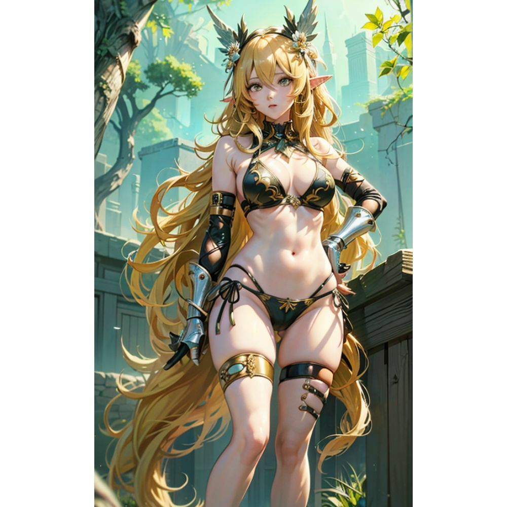 サンプル画像2:エルフの秘境(あんこの部屋) [d_295479]