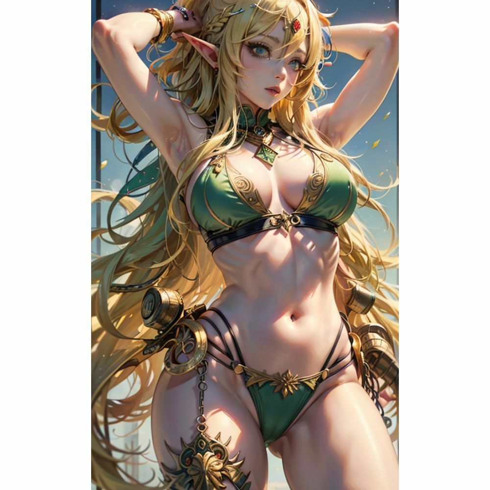 サンプル画像4:エルフの秘境(あんこの部屋) [d_295479]