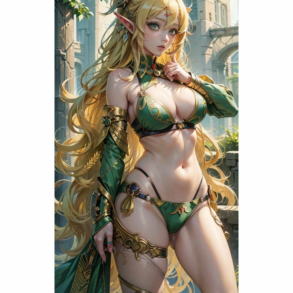 サンプル画像5:エルフの秘境(あんこの部屋) [d_295479]