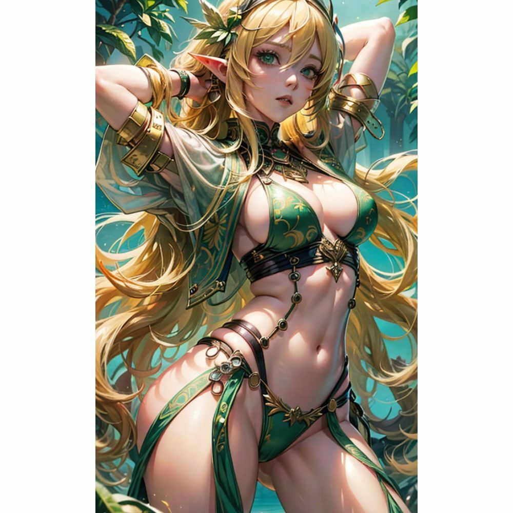 サンプル画像6:エルフの秘境(あんこの部屋) [d_295479]