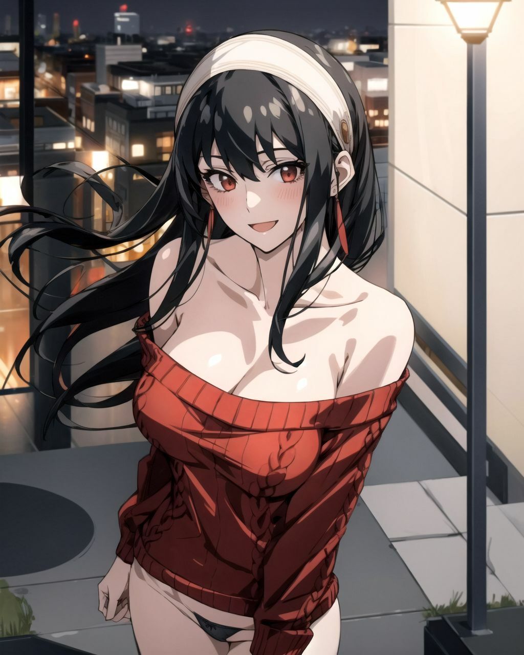 サンプル画像1:ヨルさんと露出デートしよう！（275枚）(秋野美女研究所) [d_295485]