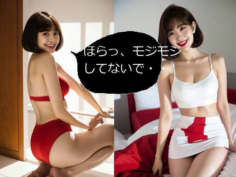 サンプル画像5:美しいお尻とスマイルで貴方を悩殺(スタジオTOMO) [d_295500]