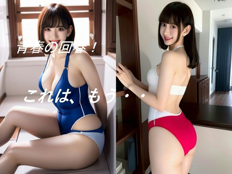 サンプル画像6:美しいお尻とスマイルで貴方を悩殺(スタジオTOMO) [d_295500]