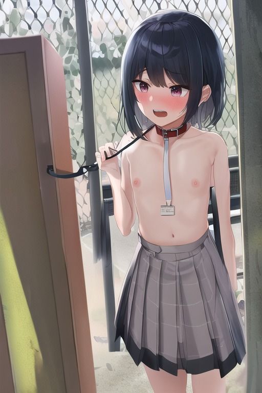 サンプル画像6:承認欲求に負けた貧乳JKが首輪を装着し完全服従を宣誓したことで人生終了のカウントダウンが始まってしまう集(変態ベイビー) [d_295509]