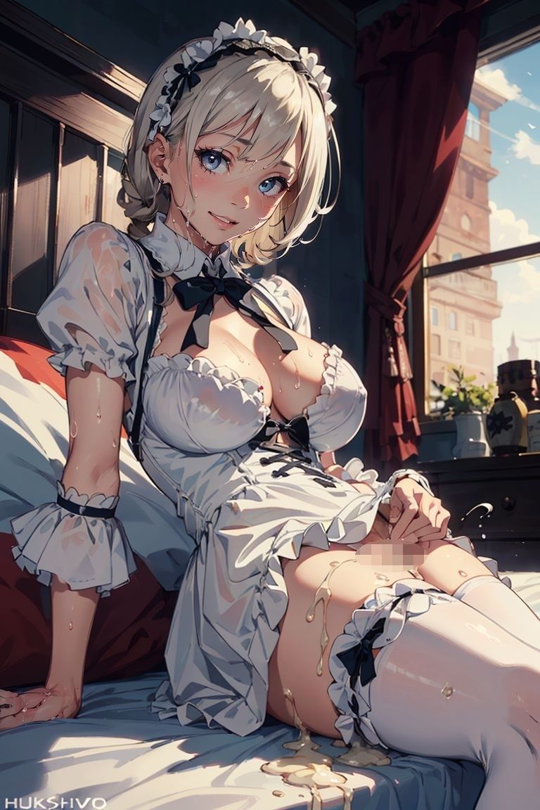 サンプル画像3:ロリィタ娘にぶっかけ祭り3(AI Girl Lillian) [d_295567]