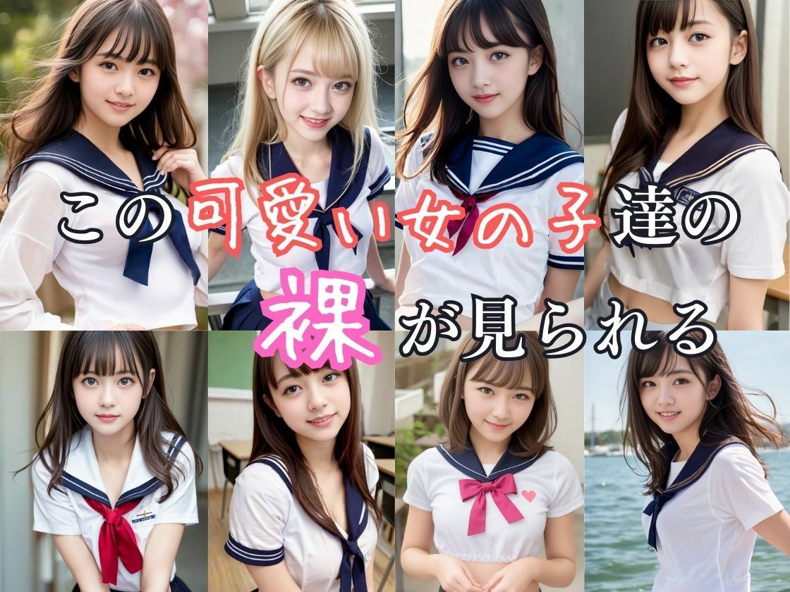 サンプル画像1:セーラー服女子校生「君に逢いたかった」(Angelsgarden) [d_295570]