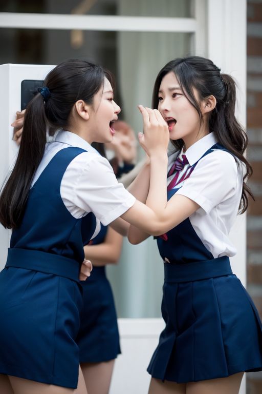 サンプル画像6:キャットファイト 女の喧嘩 1(CFAIC) [d_295690]