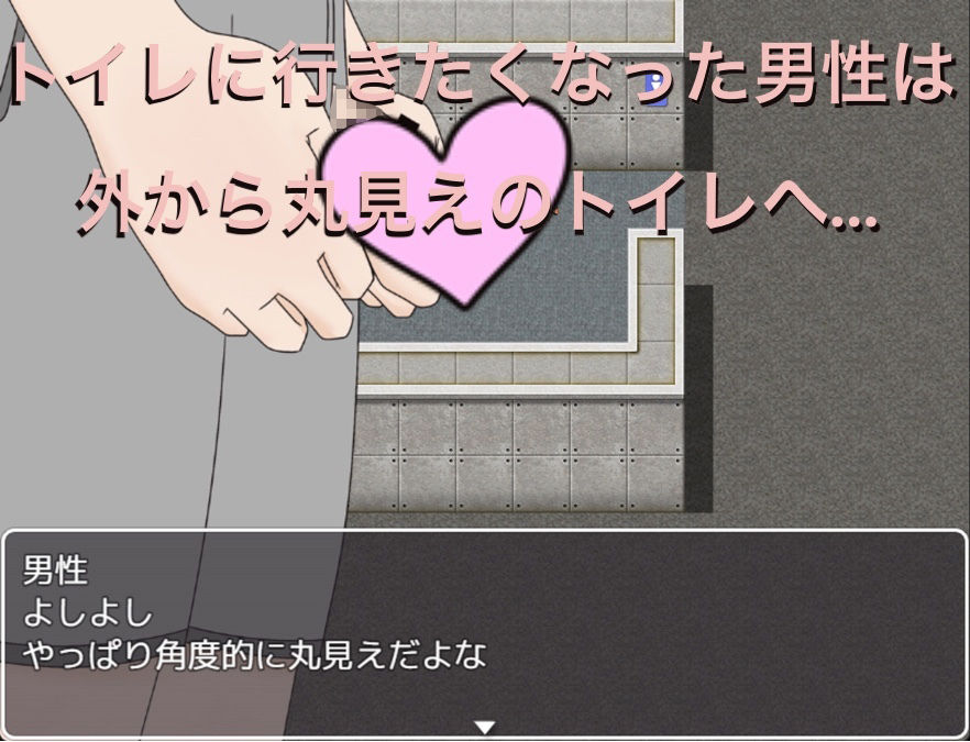 サンプル画像1:公衆トイレ 外から丸見え！？ JK編(もっちもちのとりもち) [d_295734]