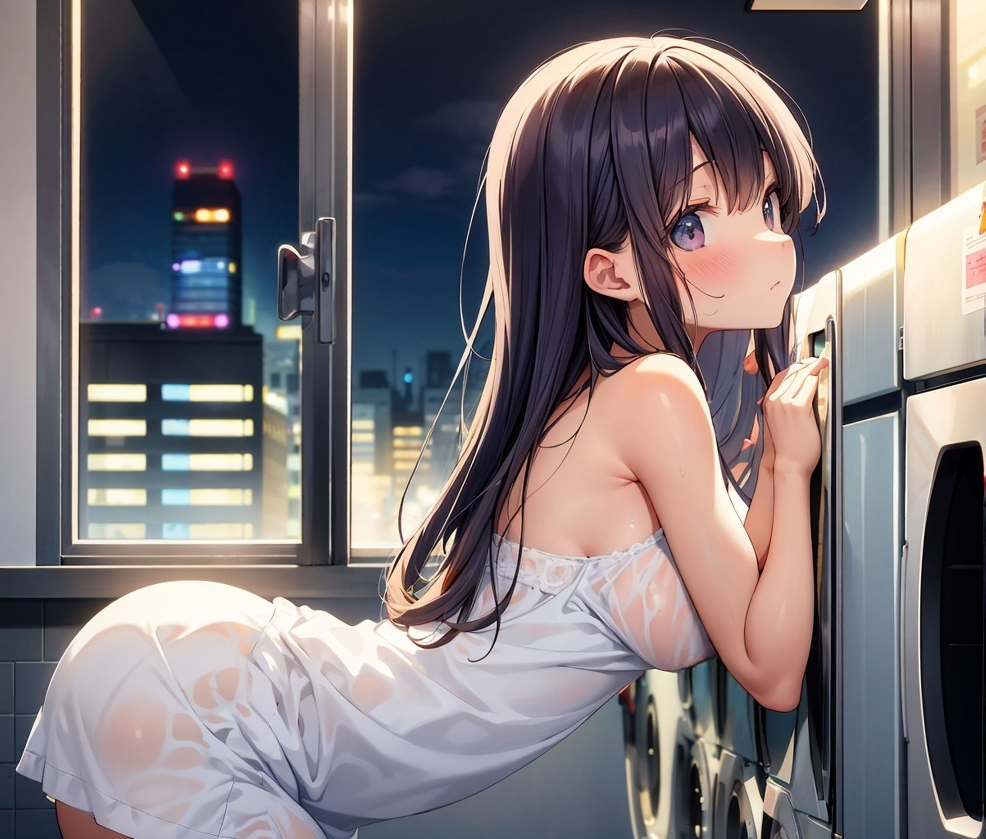 サンプル画像5:8月の誘惑 CONV工房AIイラスト総まとめ（2023年8月号）(CONV工房（こんぶ）) [d_295878]