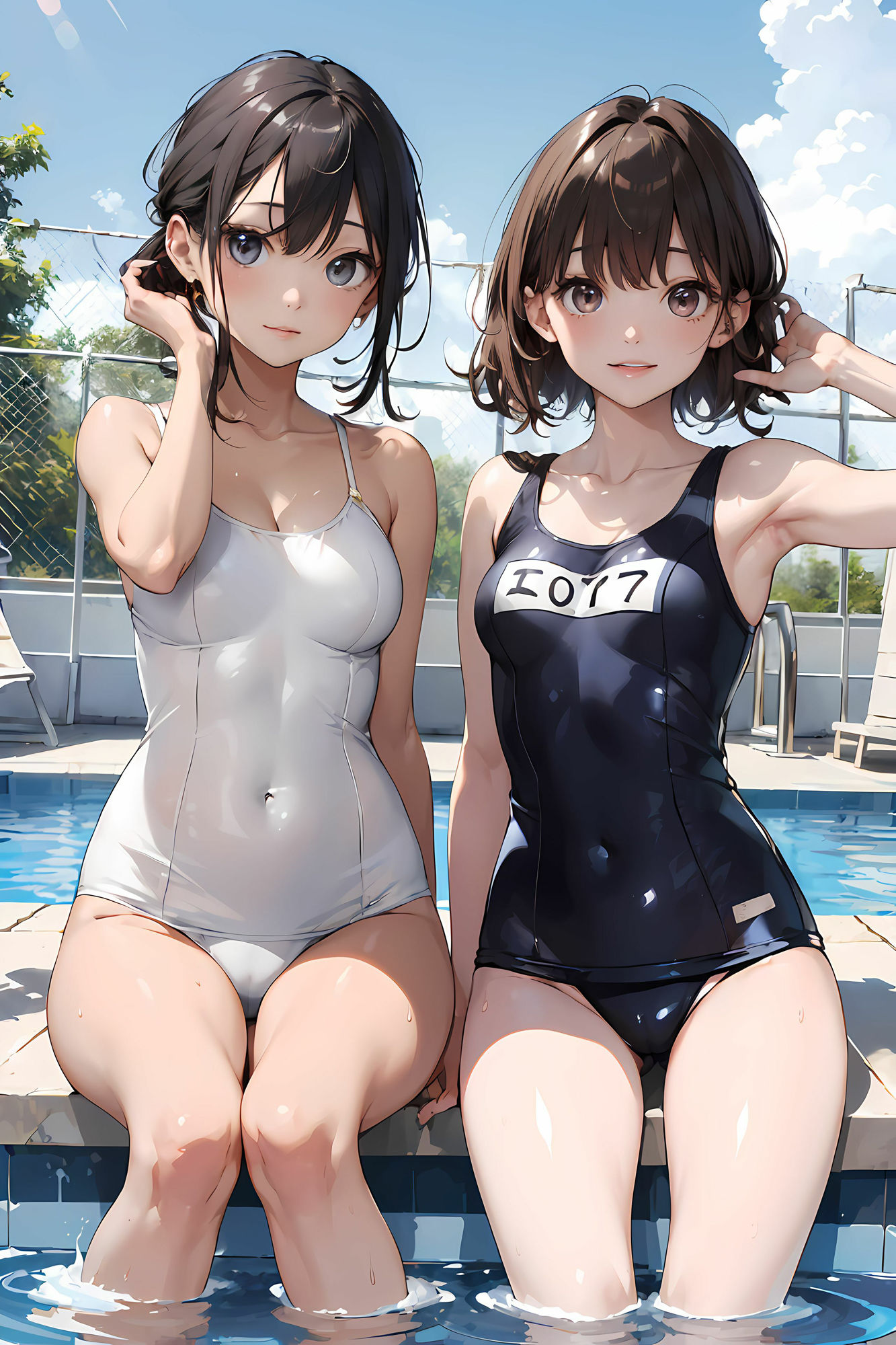 サンプル画像3:水着美女ガールズコレクションVol.2(AI美少女Production) [d_295909]