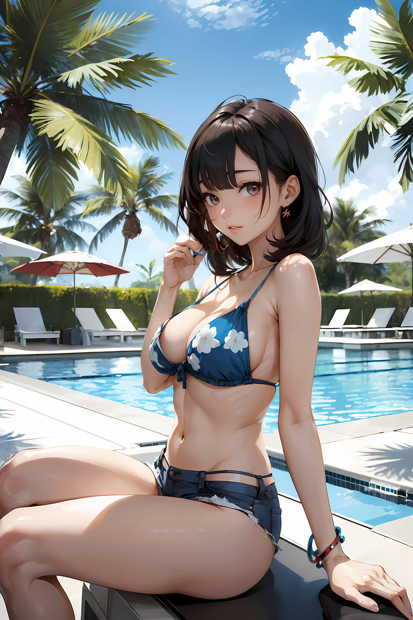 サンプル画像4:水着美女ガールズコレクションVol.2(AI美少女Production) [d_295909]