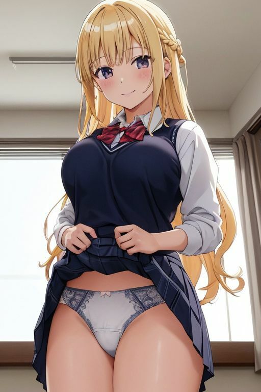 サンプル画像1:金髪女子の下着2(五本木ポメ) [d_295923]