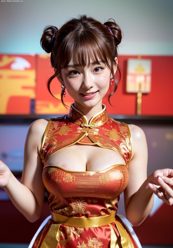 サンプル画像4:チャイナで逝っちゃいな(AIグラビア宝庫) [d_295956]