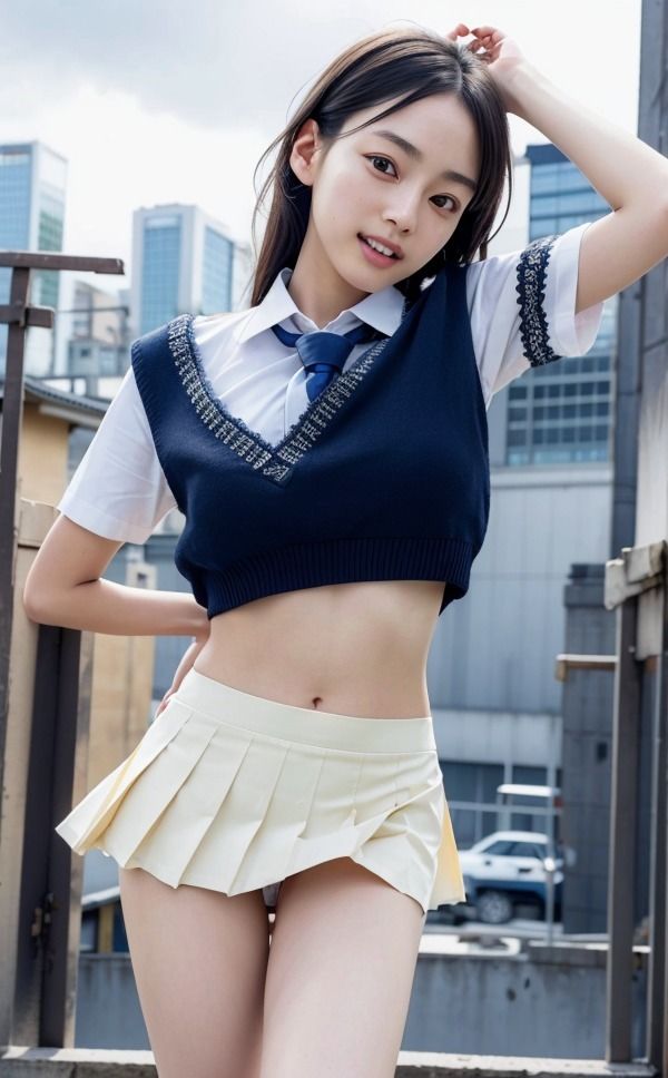 制服美女とハレンチ生活 清純派の制服女子のおっぱいやパンチラをのぞきたい
