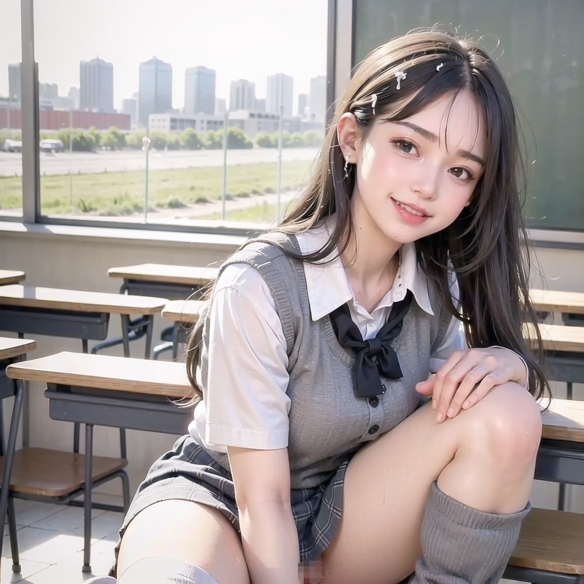 サンプル画像6:君と私の性春時代パート3(AIガールズ) [d_296066]