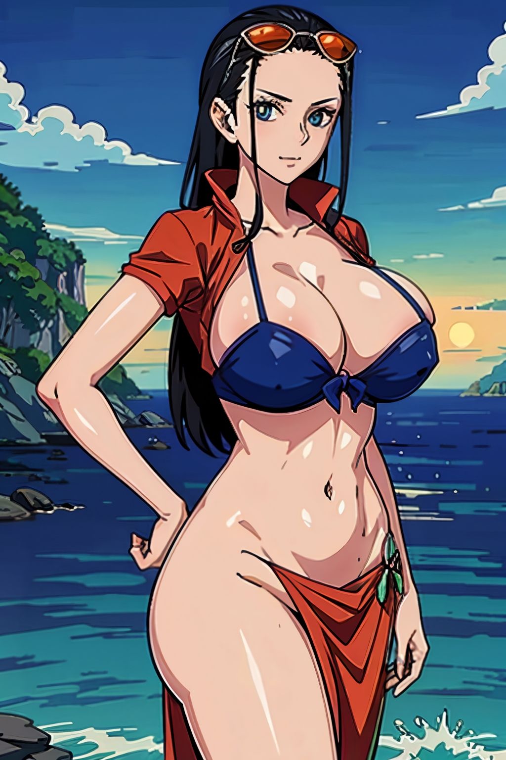 サンプル画像1:〇ビン！考古学と自分の体研究！(フェチAI) [d_296158]