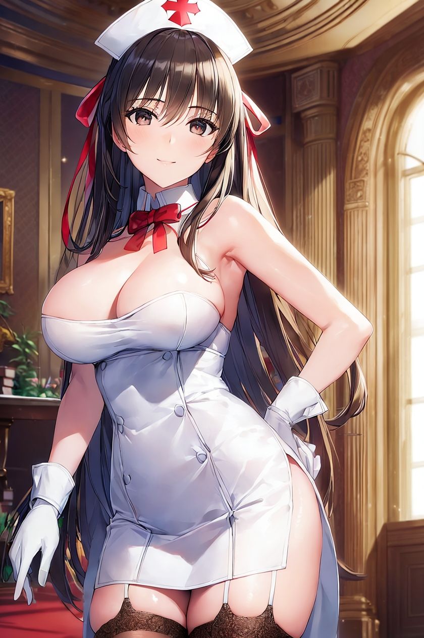 サンプル画像2:淫魔化ナース(pandamwd) [d_296159]